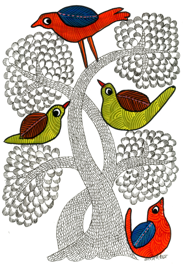 Painting 4 - Balmati Tekam