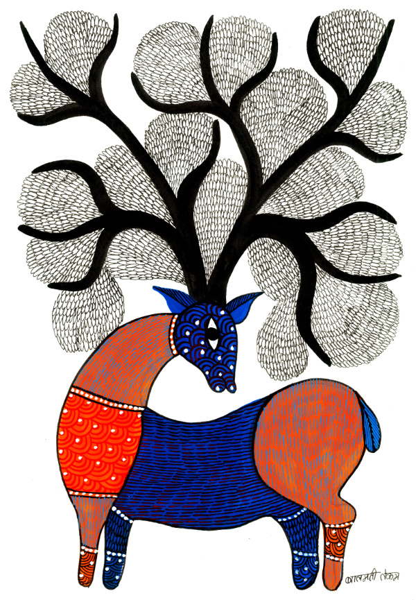 Painting 6 - Balmati Tekam